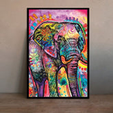Canvas - Hippie Elephant